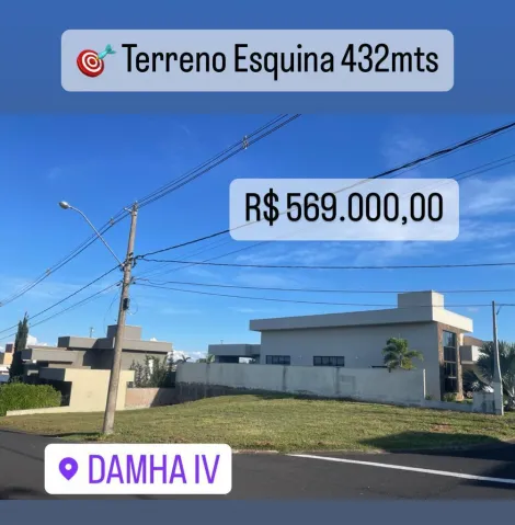 Alugar Terreno / Condomínio em São José do Rio Preto. apenas R$ 569.000,00