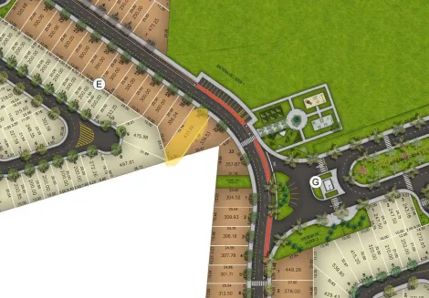 imagem 3 - Terreno de 433,99m², em frente à Praça do Eville Bady Bassitt imagem 3 - Terreno de 433,99m², em frente à Praça do Eville Bady Bassitt
