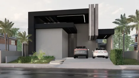 imagem 1 - Casa com projeto lindo, em fase de acabamento - 3 suítes, pé direito duplo e garagem ampla. imagem 1 - Casa com projeto lindo, em fase de acabamento - 3 suítes, pé direito duplo e garagem ampla.